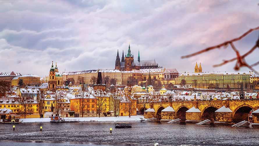 Looking Up in Prague